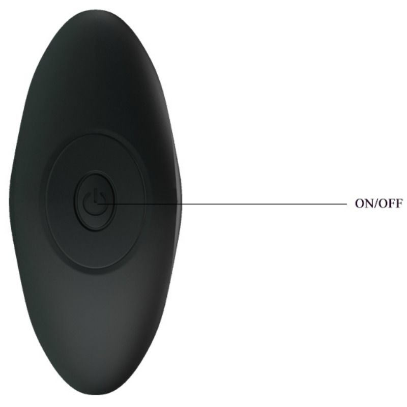 PRETTY LOVE - VIBRATEUR ANAL NOIR PRETTY LOVE