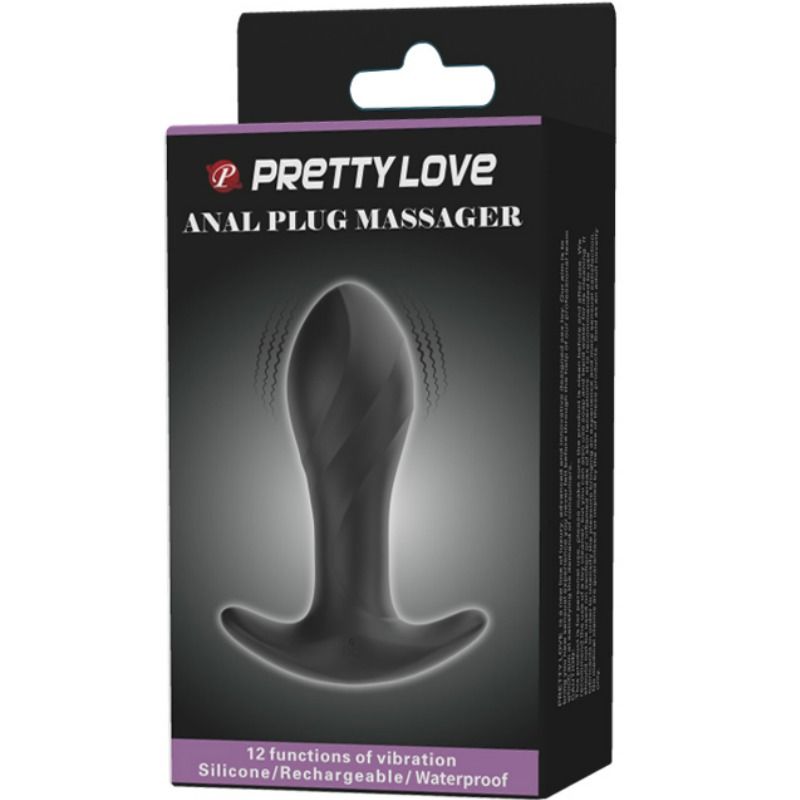 PRETTY LOVE - VIBRATEUR ANAL NOIR PRETTY LOVE