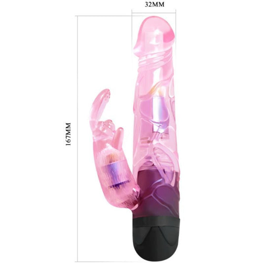 BAILE - OFFREZVOUS UN VIBRATEUR AMANT AVEC LAPIN ROSE BAILE VIBRATORS