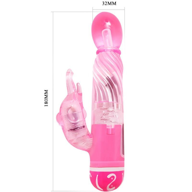 BAILE - VIBRATEUR  VITESSES MULTIPLES AVEC STIMULATEUR LILAS BAILE VIBRATORS