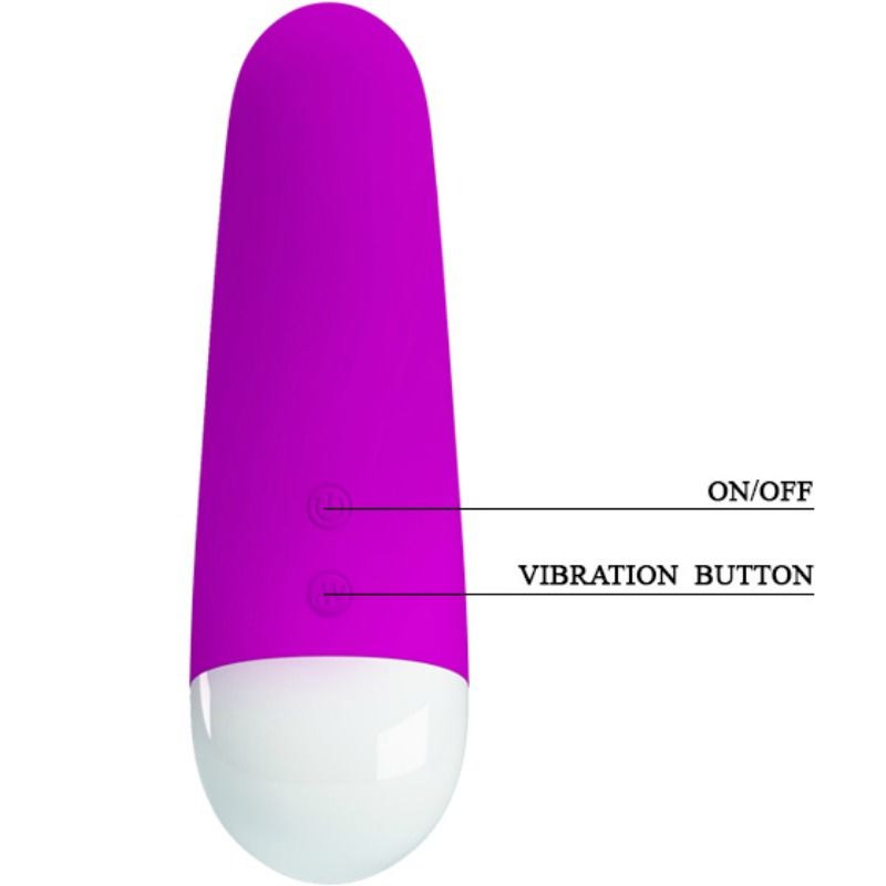 PRETTY LOVE - MINI VIBRATEUR LUTHER 30 MODES DE VIBRATION PRETTY LOVE