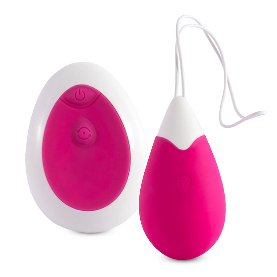 INTENSE - VIBRATEUR JAN EGG TÉLÉCOMMANDE ROSE INTENSE COUPLES TOYS