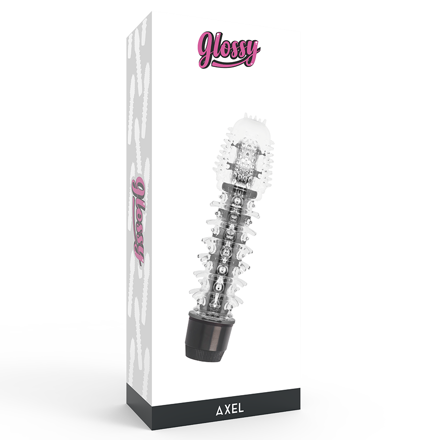 GLOSSY - VIBRATEUR AXEL NOIR GLOSSY