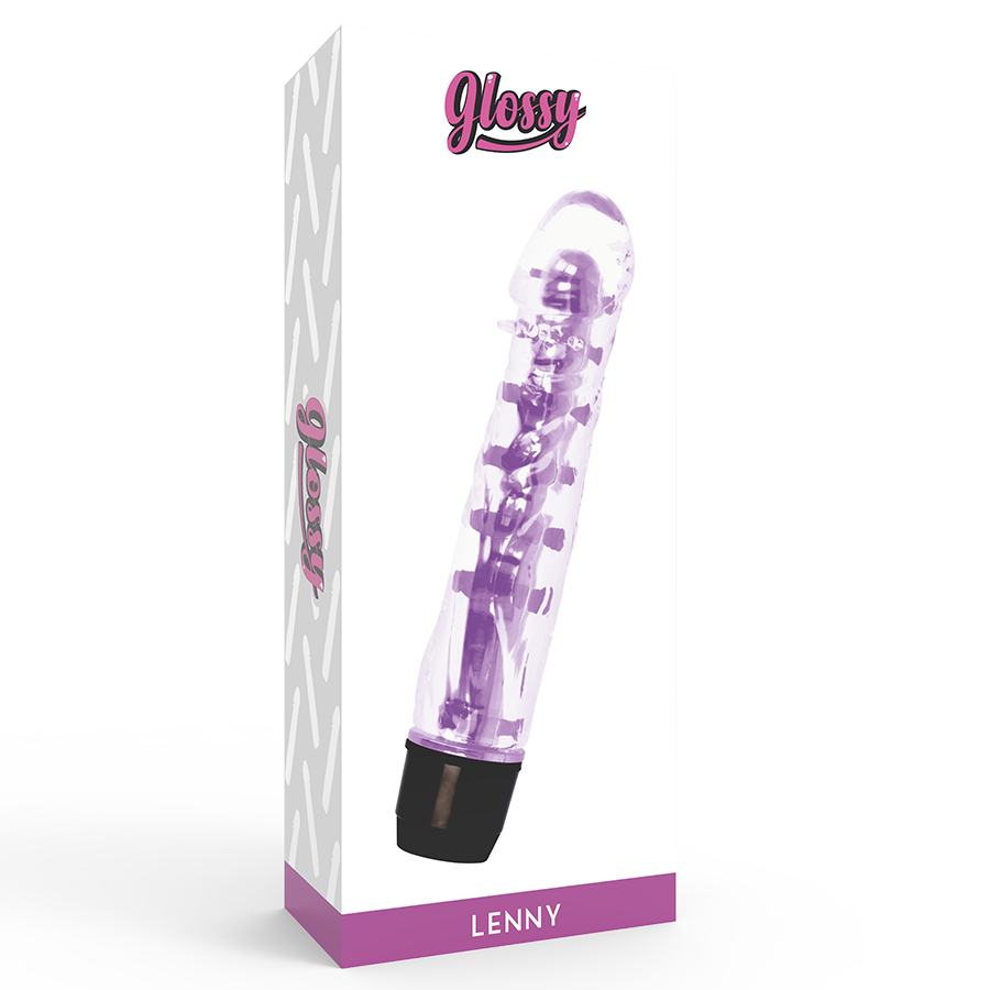 GLOSSY - VIBRATEUR LENNY VIOLET GLOSSY