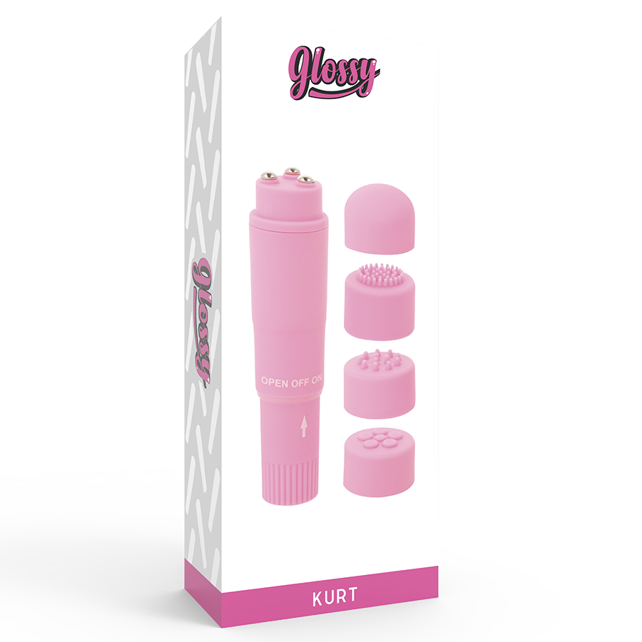 GLOSSY - MASSEUR DE POCHE KURT ROSE GLOSSY