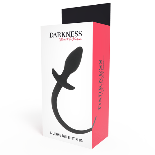 DARKNESS - PLUG ANAL 28 CM SILICONE NOIR DARKNESS ANAL