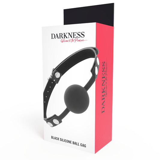 DARKNESS - BILLON EN SILICONE NOIR DARKNESS BONDAGE