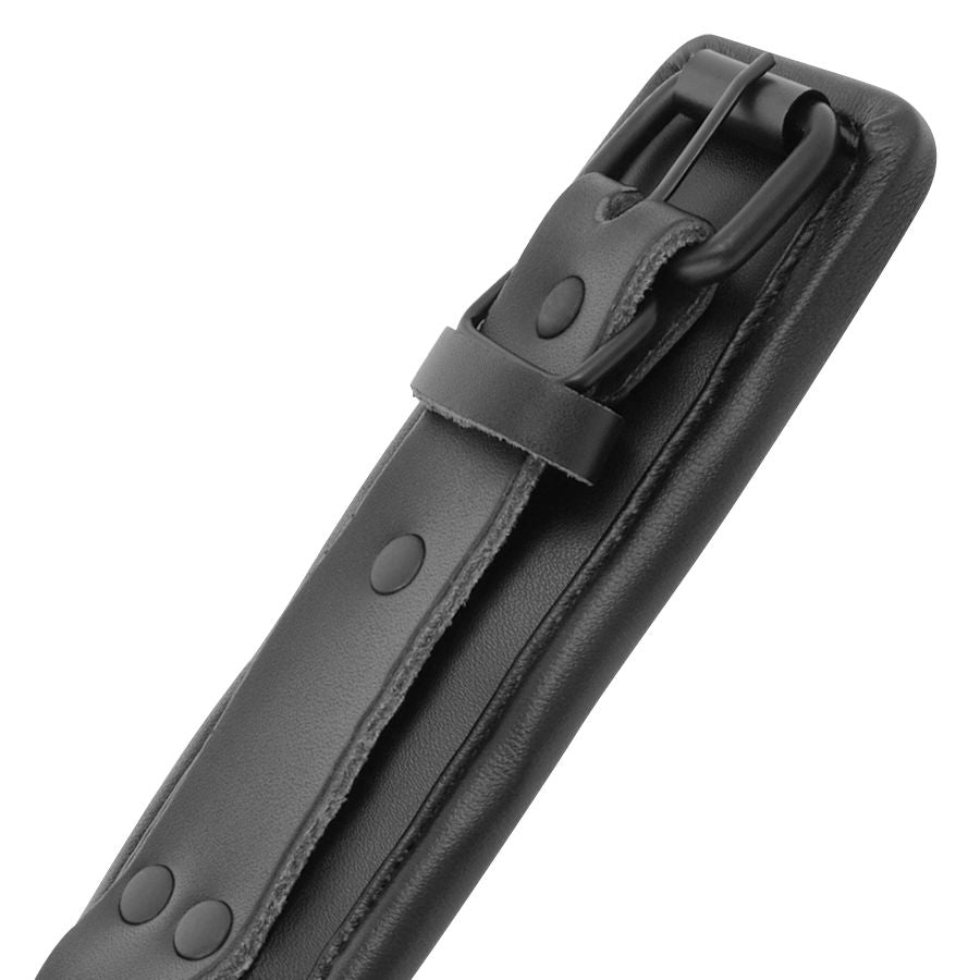 DARKNESS - MENOTTES RÉGLABLES EN CUIR NOIR DARKNESS BONDAGE