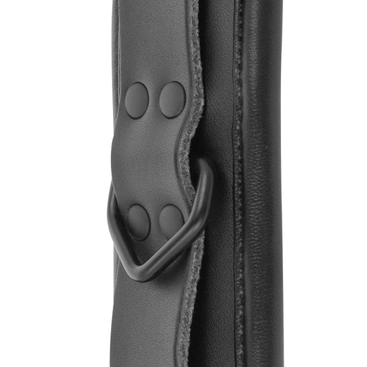 DARKNESS - MENOTTES RÉGLABLES EN CUIR NOIR DARKNESS BONDAGE