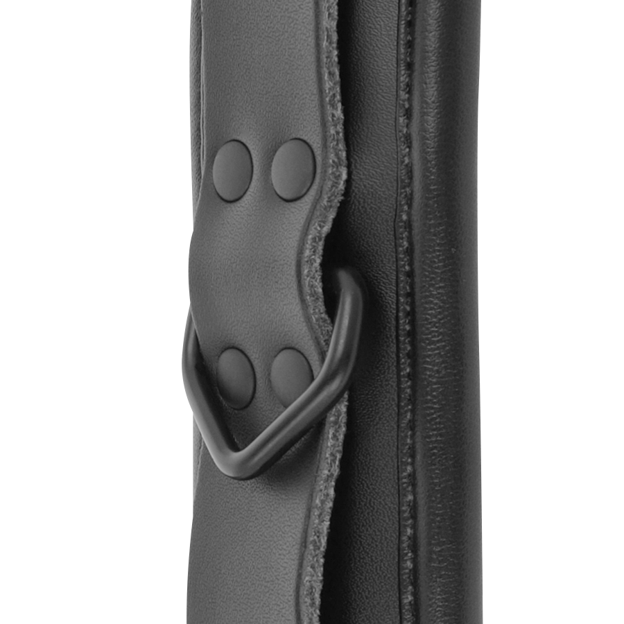 DARKNESS - MENOTTES DE CHEVILLE AJUSTABLES CUIR NOIR DARKNESS BONDAGE