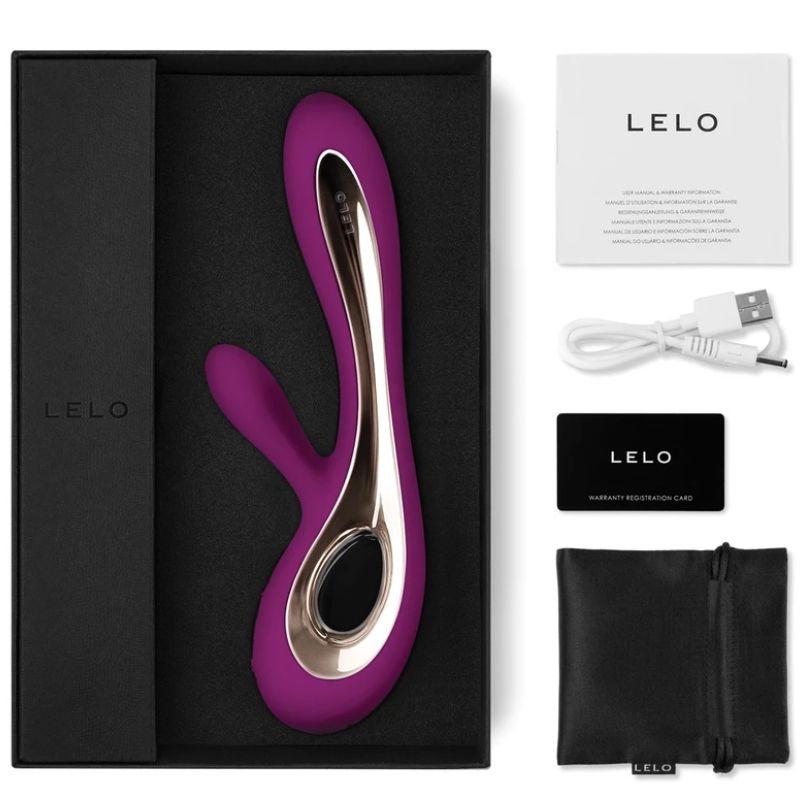 LELO - VIBRATEUR SORAYA 2 RABBIT ROSE PROFONDE LELO