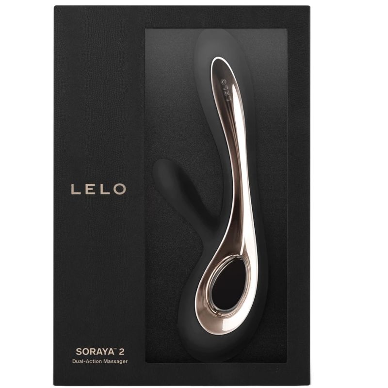 LELO - VIBRATEUR SORAYA 2 LAPIN NOIR LELO