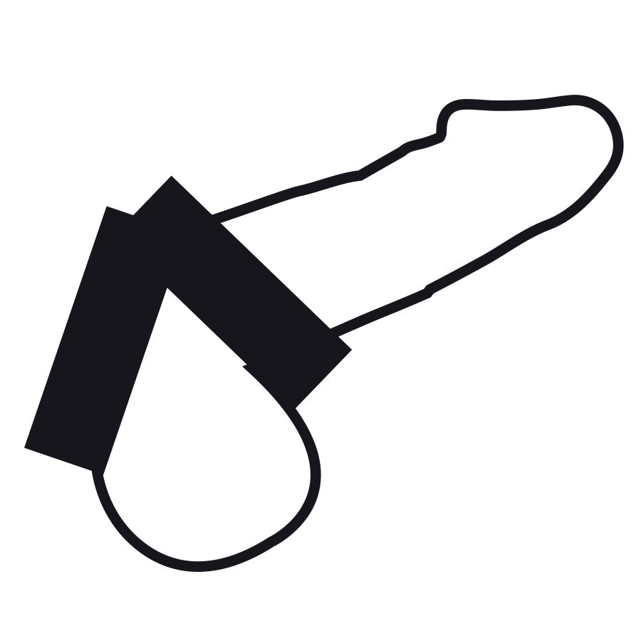 DARKNESS - ANNEAU PÉNIS DOUBLE EN MÉTAL DARKNESS SENSATIONS