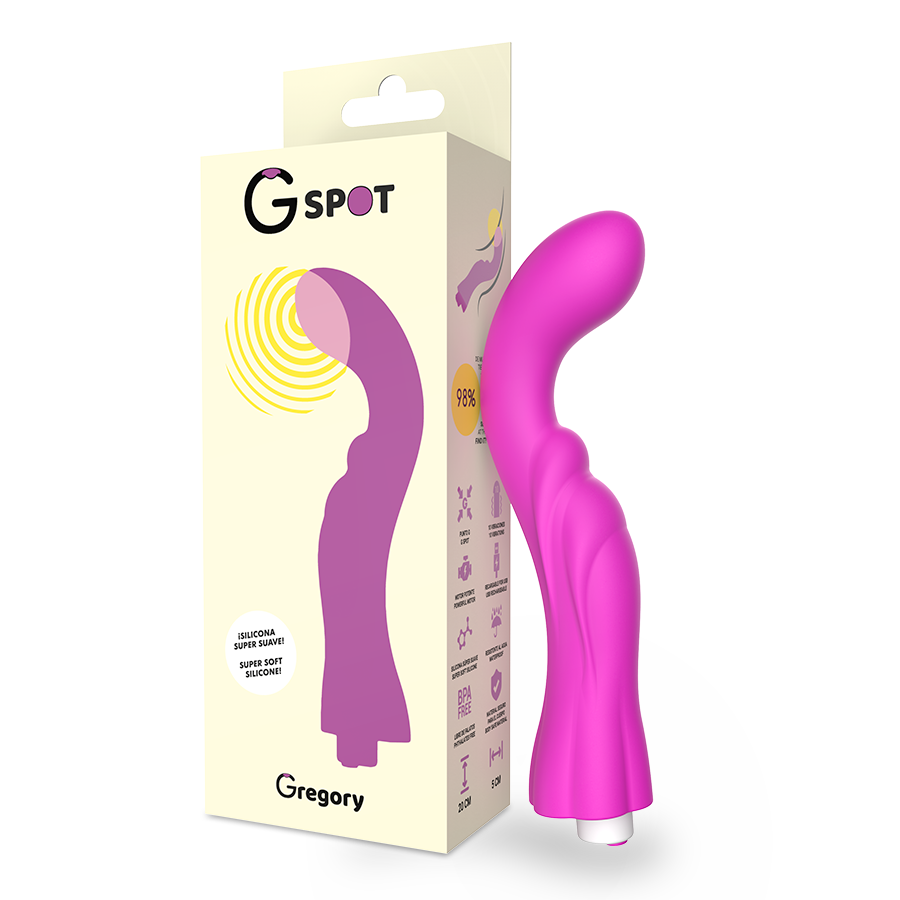 G-SPOT - VIBRATEUR GREGORY VIOLET G-SPOT