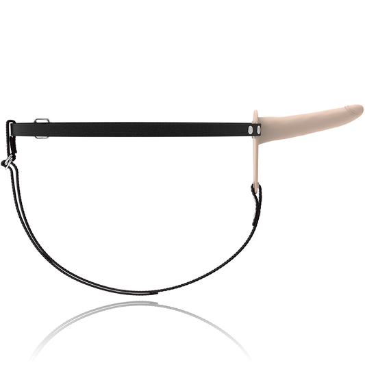 FETISH SUBMISSIVE HARNESS - VIBRATEUR SILICONE FLESH 15 CM FETISH SUBMISSIVE HARNESS