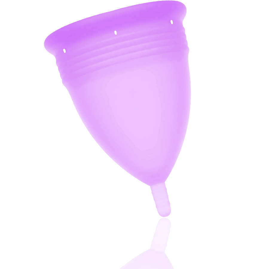 STERCUP - COUPE MENSTRUELLE EN SILICONE FDA LILAS - TAILLE L STERCUP