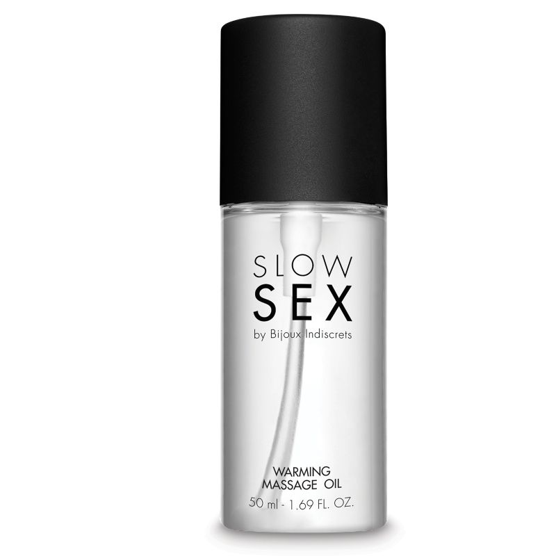 BIJOUX - HUILE DE MASSAGE SEXE LENT EFFET CHALEUR 50 ML BIJOUX SLOW SEX