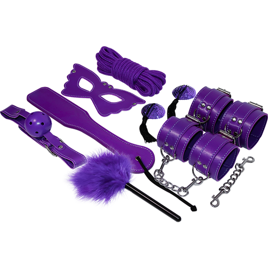 EXPERIENCE - KIT FÉTICHE BDSM SÉRIE VIOLET EXPERIENCE