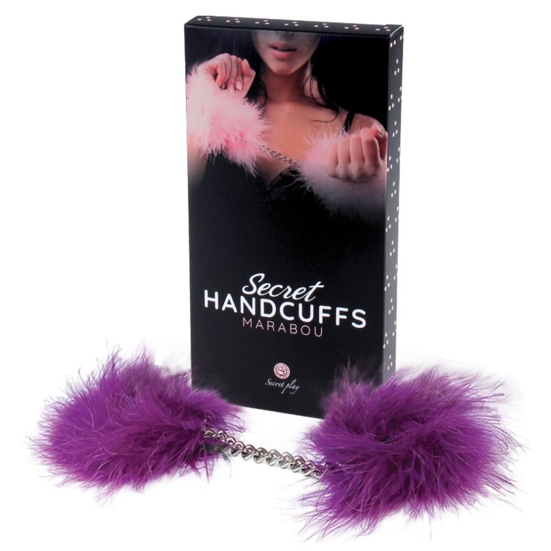 SECRETPLAY - MENOTTES MARABOU VIOLET SECRETPLAY 100% FETISH