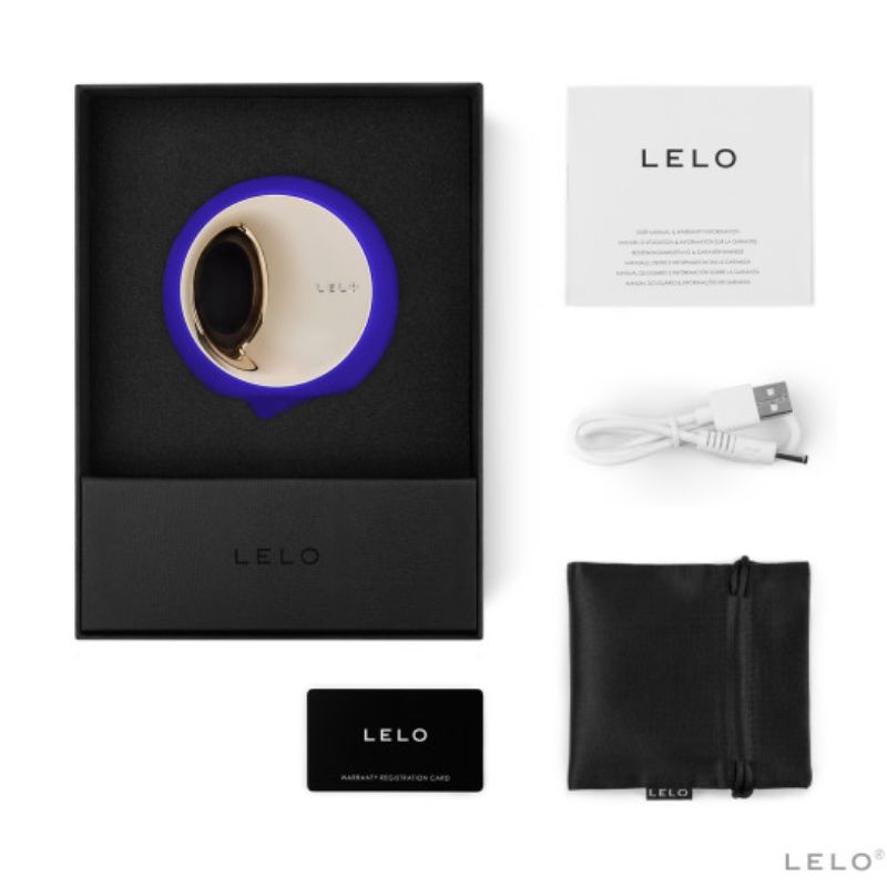 LELO - ORA 3 STIMULATEUR DE SEXE ORAL BLEU NUIT LELO
