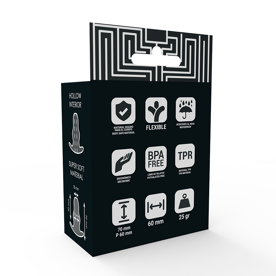 ADDICTED TOYS - DILATATEUR ANAL PETIT 7 CM - TRANSPARENT ADDICTED TOYS