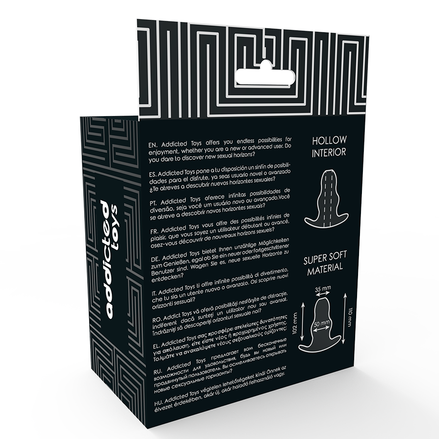 ADDICTED TOYS - DILATATEUR ANAL MOYEN 11 CM - TRANSPARENT ADDICTED TOYS