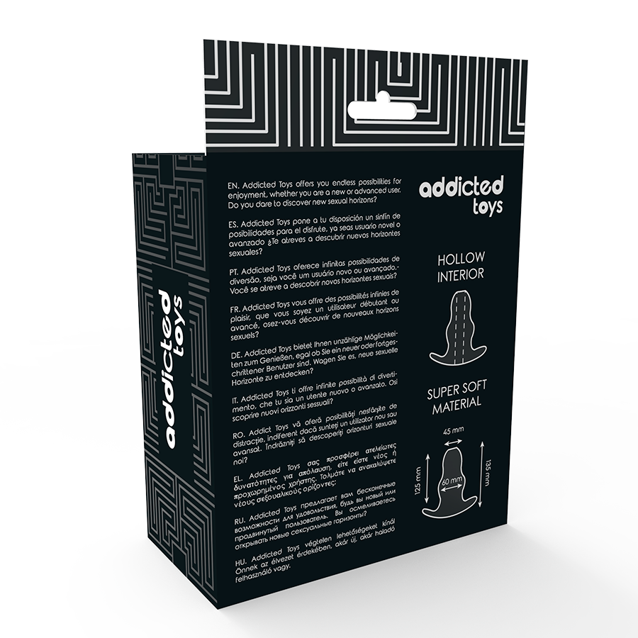 ADDICTED TOYS - GRAND DILATATEUR ANAL 13 CM - TRANSPARENT ADDICTED TOYS