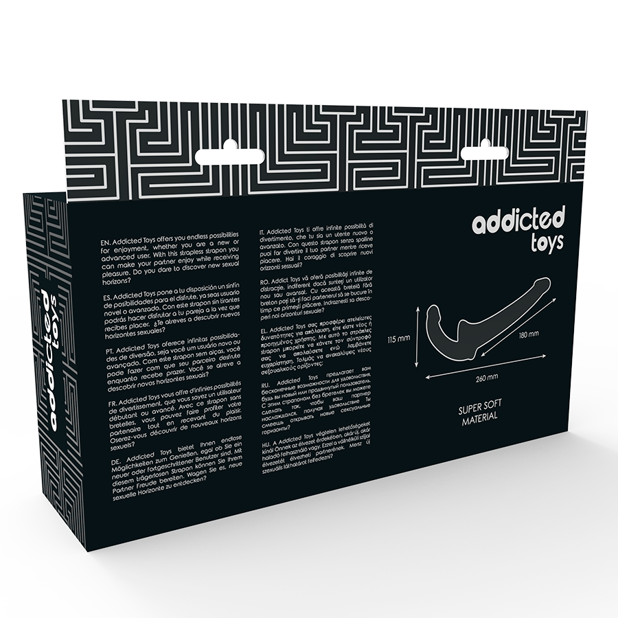 ADDICTED TOYS - GODE AVEC ARN S SANS SOUJECTION NOIR ADDICTED TOYS