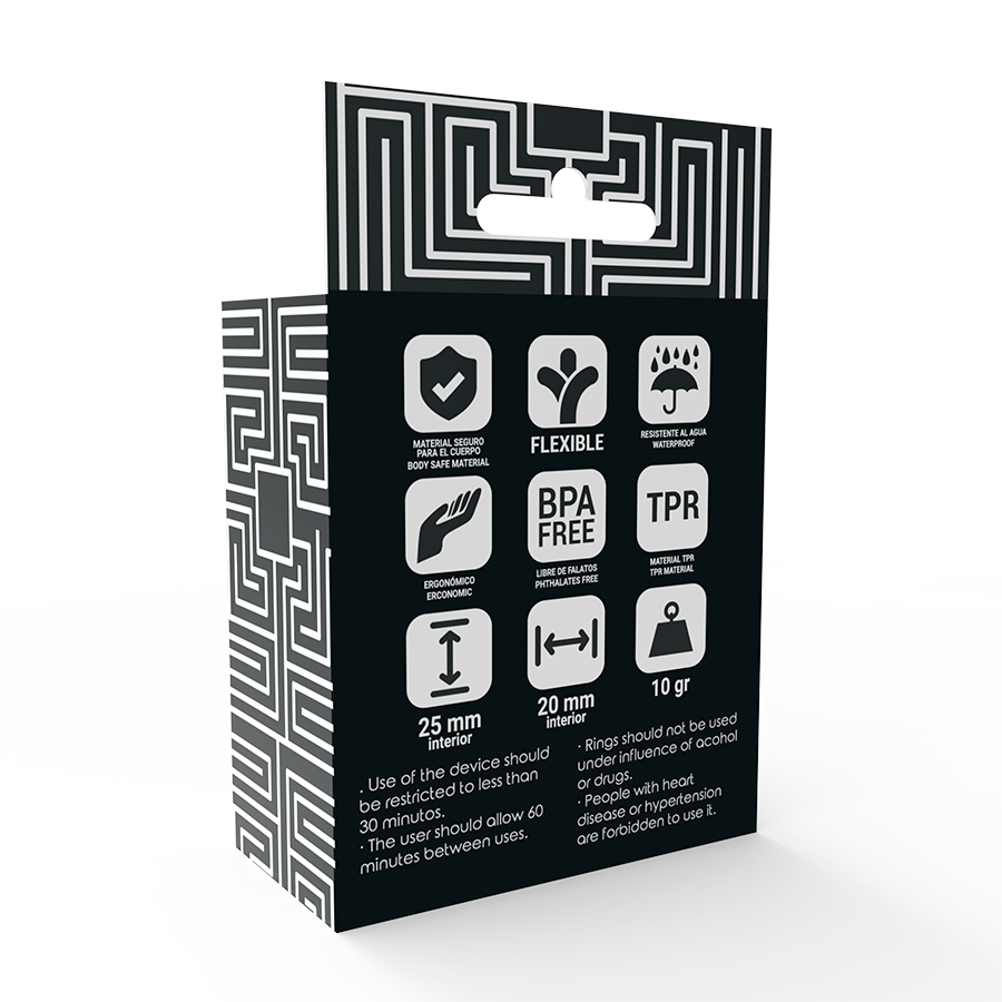 ADDICTED TOYS - ENSEMBLE C-RING NOIR ADDICTED TOYS