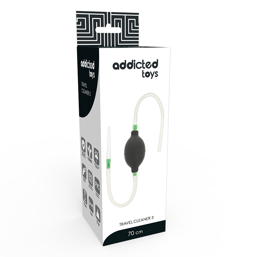 ADDICTED TOYS - ENSEMBLE DE LAVAGE NOIR ADDICTED TOYS