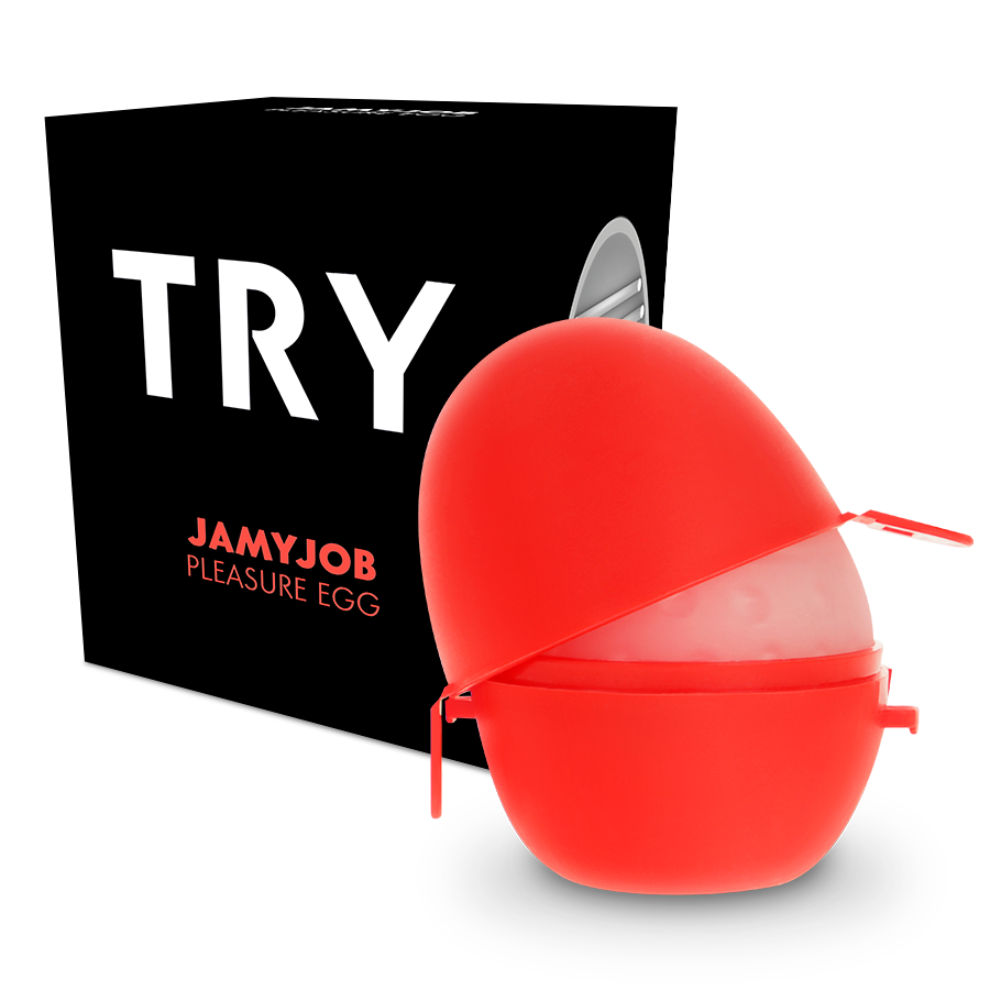 JAMYJOB - MASTURBATEUR EGG NOIR VERSION DISCRETT JAMYJOB