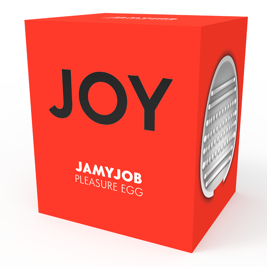 JAMYJOB - EGG MASTURBATEUR ROUGE VERSION DISCRETT JAMYJOB