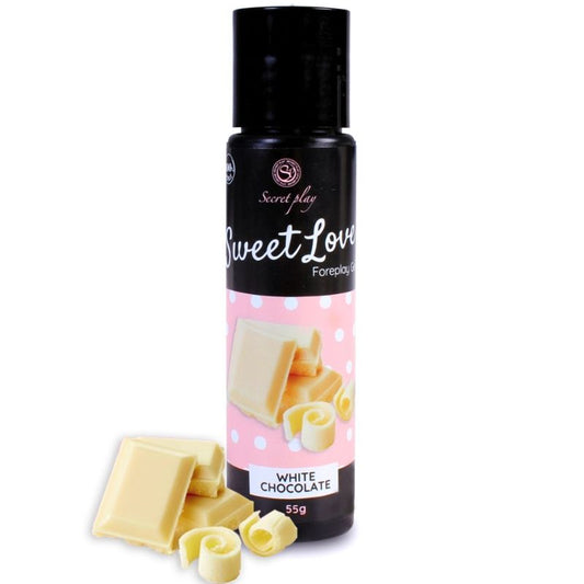 SECRETPLAY - GEL SWEET LOVE CHOCOLAT BLANC 60 ML SECRETPLAY COSMETIC