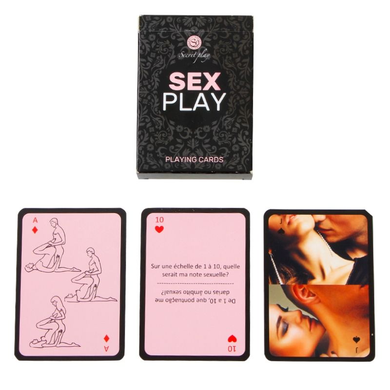 SECRETPLAY - CARTES À JOUER SEX PLAY (FR/PT) SECRETPLAY 100% GAMES