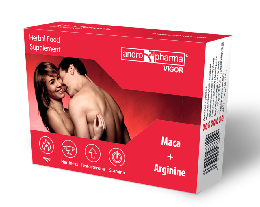 ANDROPHARMA VIGOR - SUPPLÉMENT AMÉLIORATION DE LA LIBIDO ANDRO MEDICAL