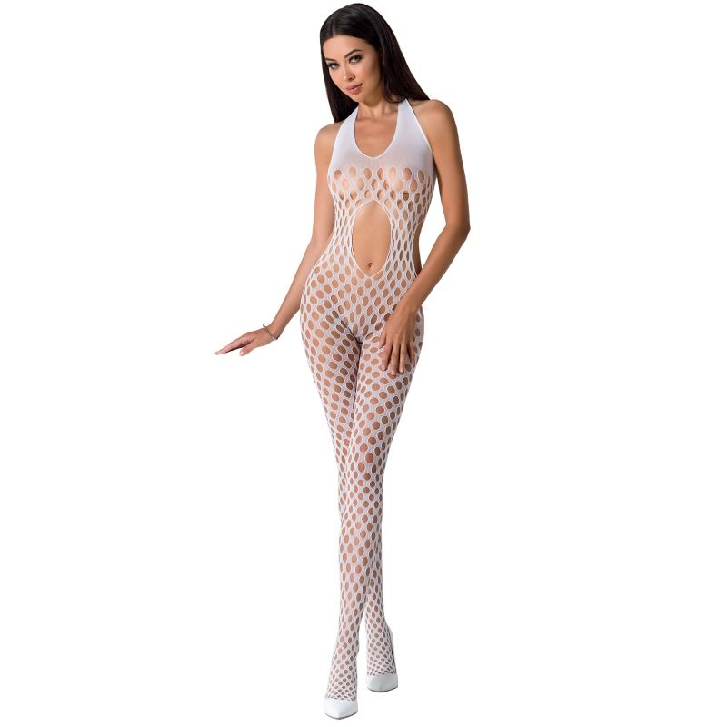 PASSION - FEMME BS065 BODYSTOCKING NOIR TAILLE UNIQUE PASSION WOMAN