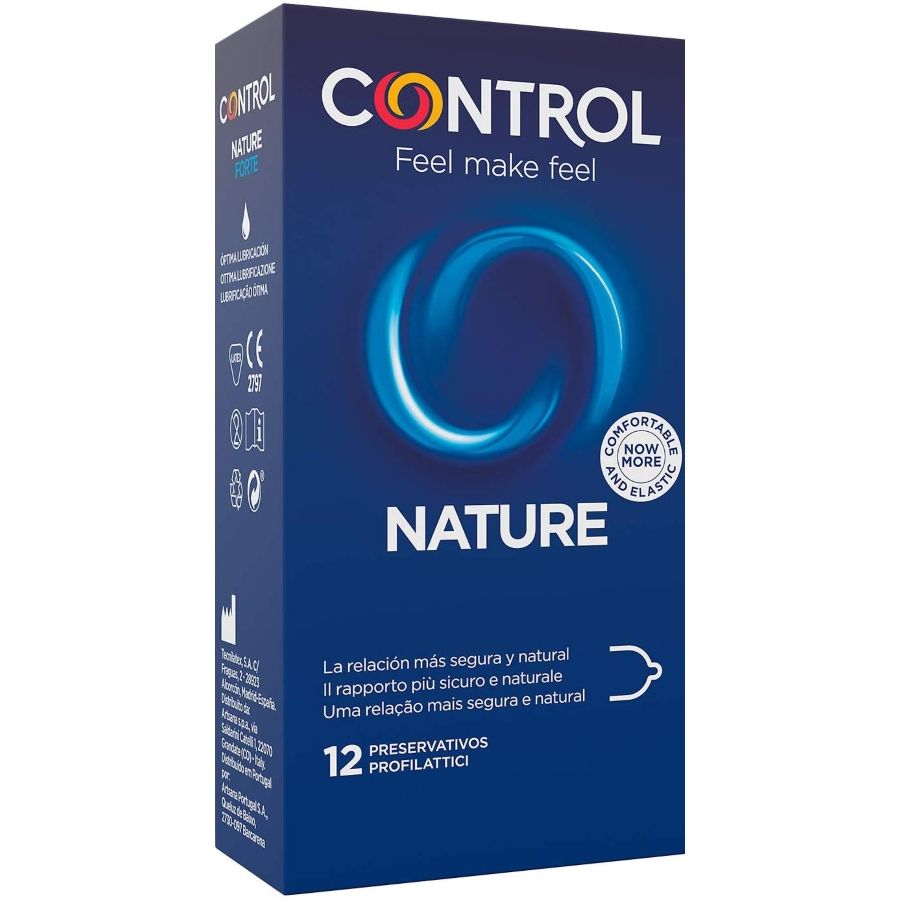 CONTROL - PRÉSERVATIFS ADAPTA NATURE 12 UNITÉS CONTROL CONDOMS