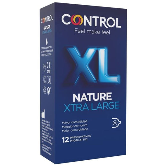 CONTROL - ADAPTA NATURE XL CONDOMS 12 UNITS CONTROL CONDOMS