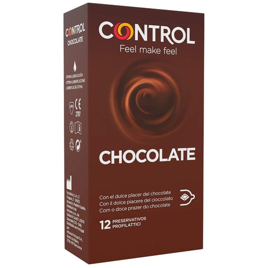 CONTROL - ADAPTA CHOCOLATE CONDOMS 12 UNITS CONTROL CONDOMS