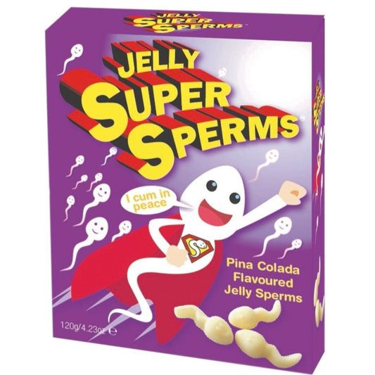 SPENCER & FLEETWOOD - JELLY SUPER SPERM GUMMIES FORME SPERME 120 GR SPENCER & FLETWOOD