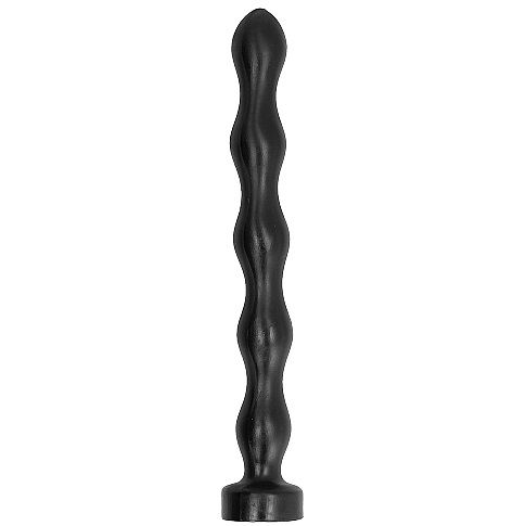 ALL BLACK - BILLES ANAL 41,5 CM ALL BLACK
