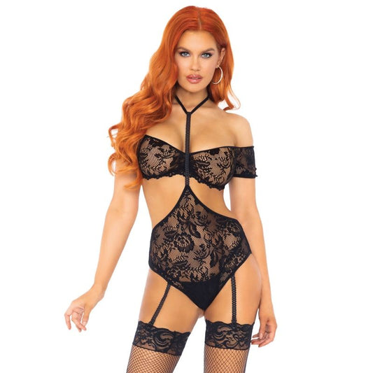 LEG AVENUE - ENSEMBLE DEUX PIÈCES TOP & TEDDY S/M LEG AVENUE SETS