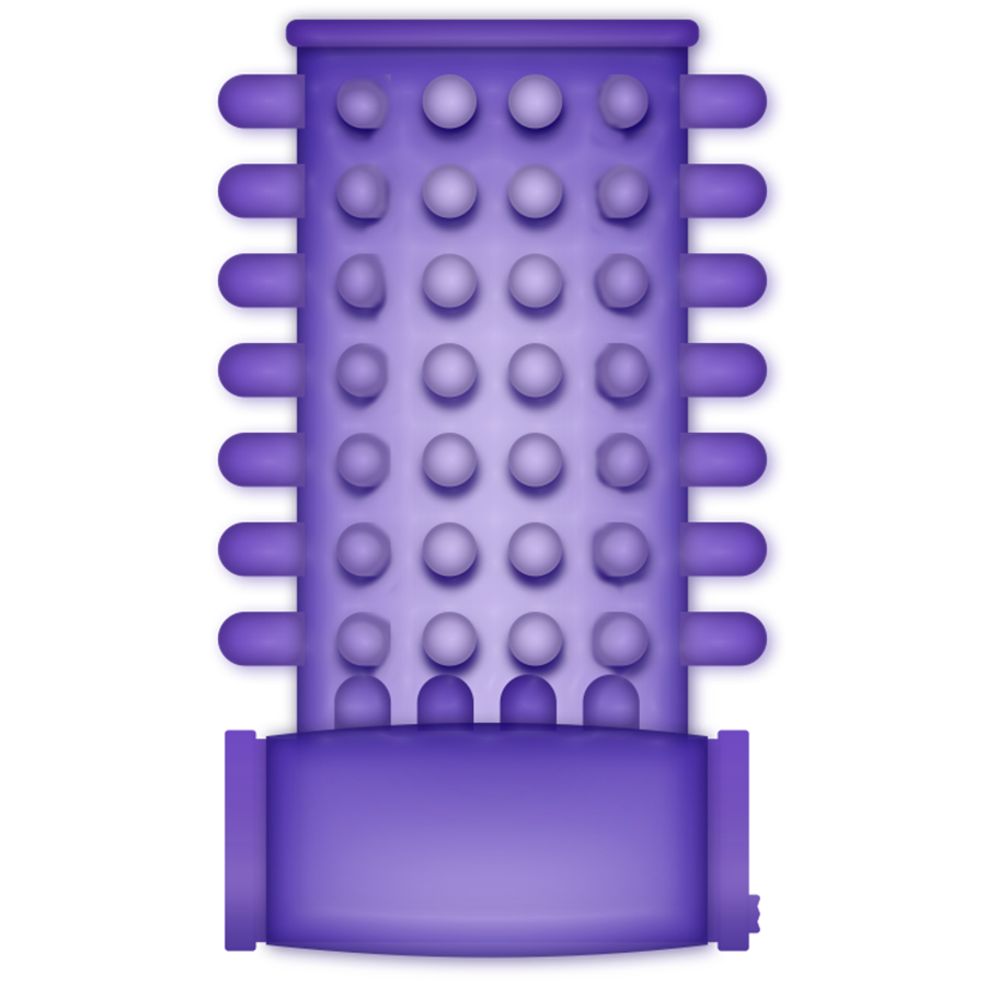 CASUAL LOVE - COUVERCLE DE PÉNIS DE VIBRATEUR LILAS CASUAL LOVE