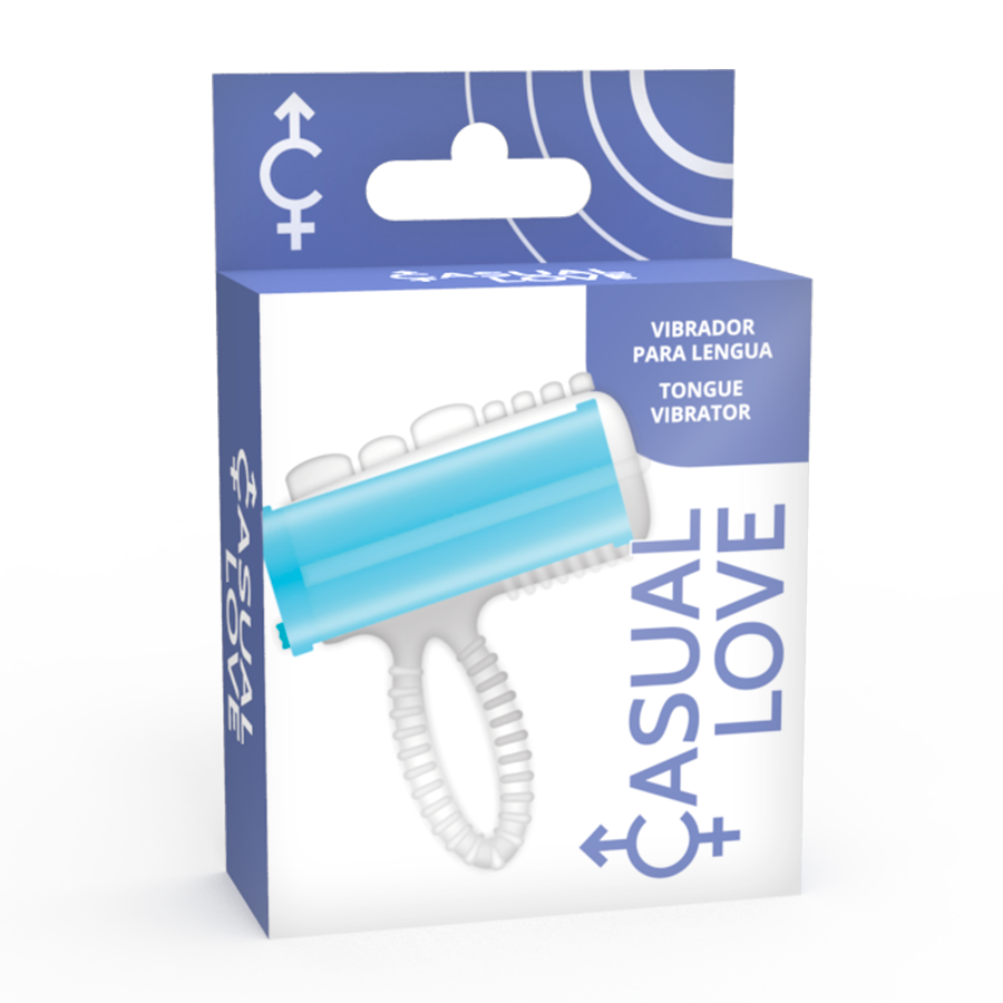 CASUAL LOVE - RING TONGUE VIBRATING BLEU CASUAL LOVE