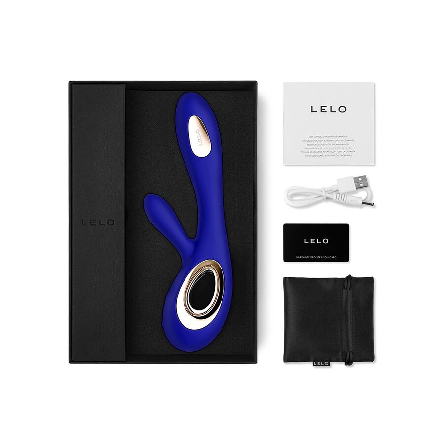 LELO - SORAYA WAVE VIBRATEUR RABBIT BLEU NUIT LELO