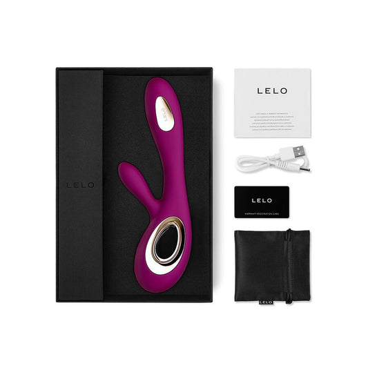LELO - SORAYA WAVE VIBRATEUR LAPIN DEEP ROSE LELO