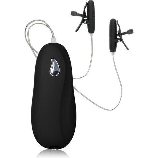 CALEXOTICS - VIBR TEASERS CHAUFFANT NIPPLE NOIR CALEXOTICS