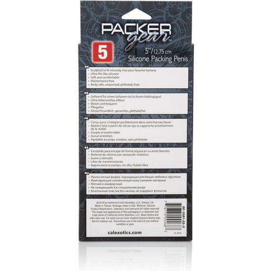 CALEXOTICS - EMBALLAGE SILICONE PÉNIS 12.75 CM CARAMEL CALEXOTICS