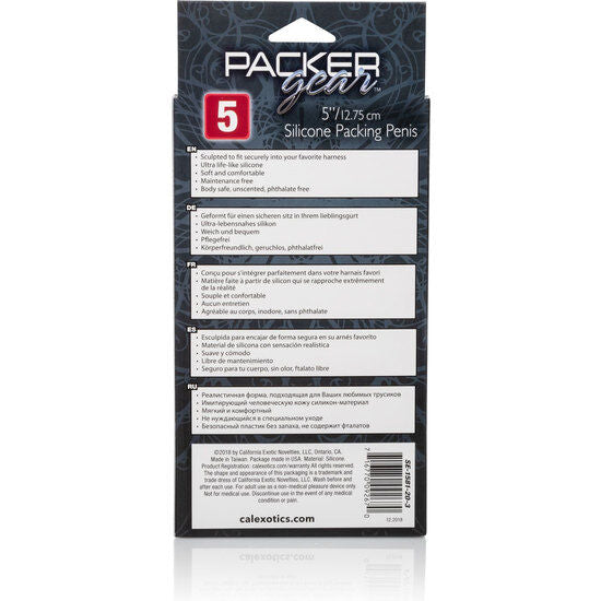 CALEXOTICS - EMBALLAGE SILICONE PÉNIS 12.75 CM CHAIR CALEXOTICS