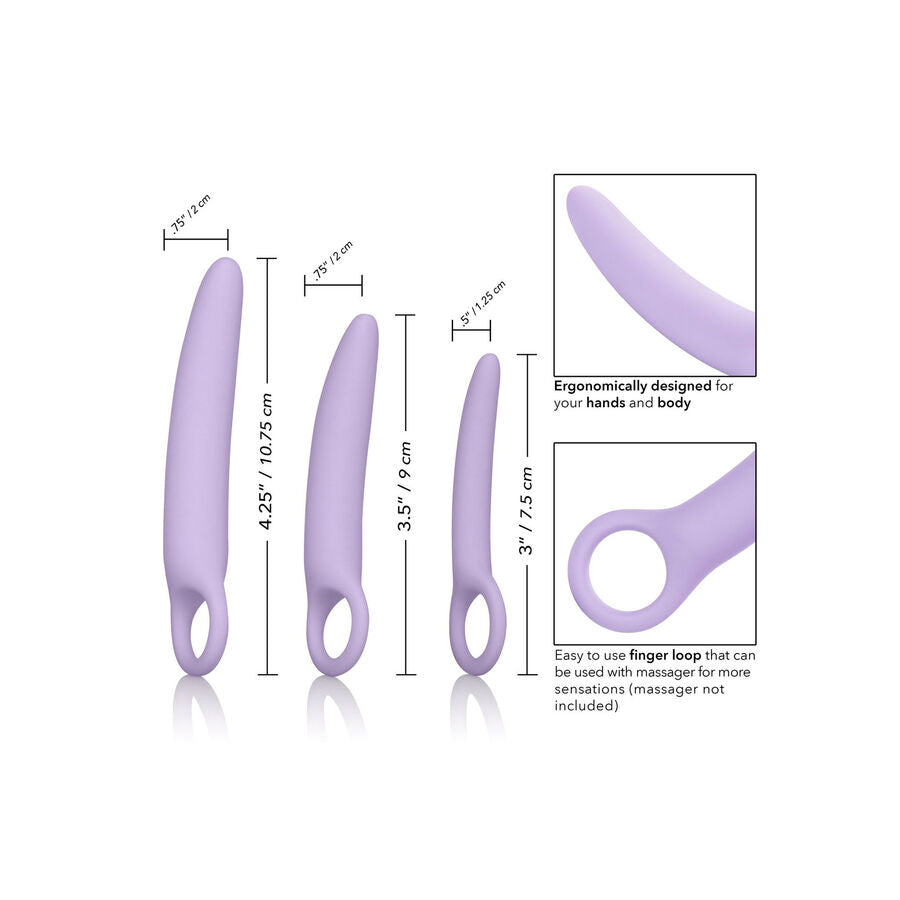 CALEXOTICS - DR LAURA BERMAN ALENA ENSEMBLE DE 3 DILATEURS EN SILICONE CALEXOTICS